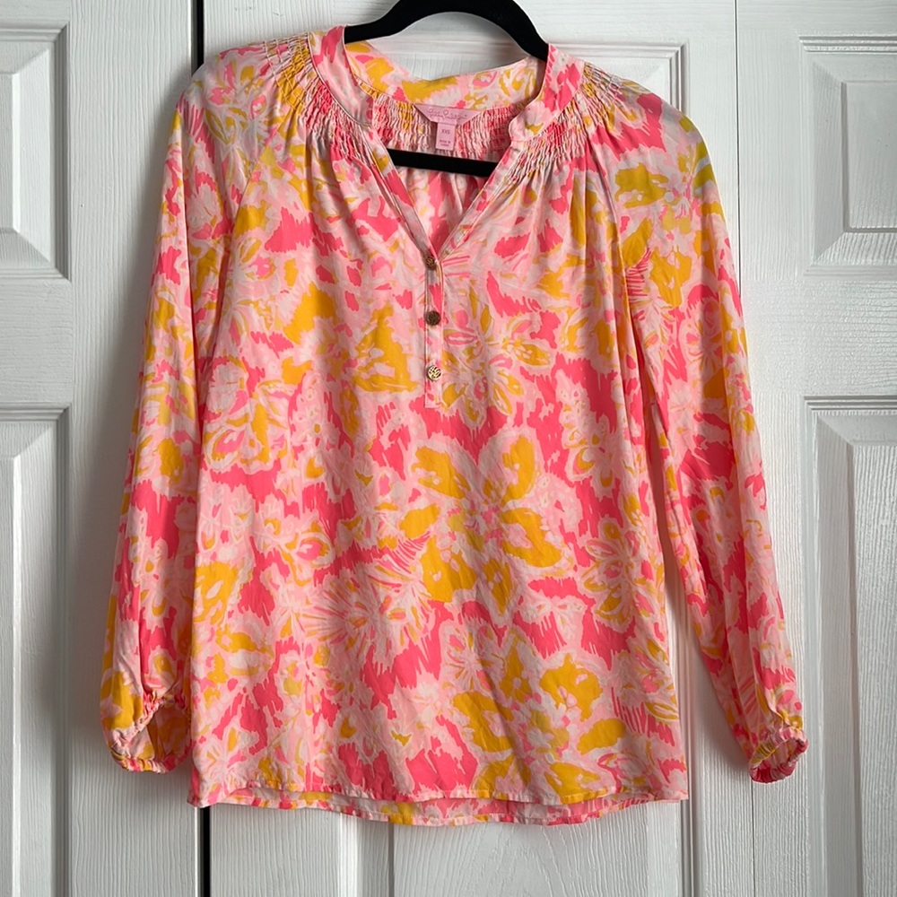 Lilly Pulitzer pink tunic
